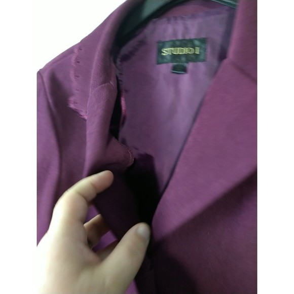 Studio I Purple Blazer - Picture 5 of 15